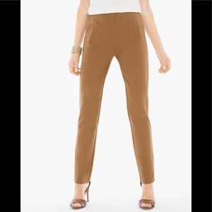Chico's Juliet Ankle Pants In Dark Butterscotch